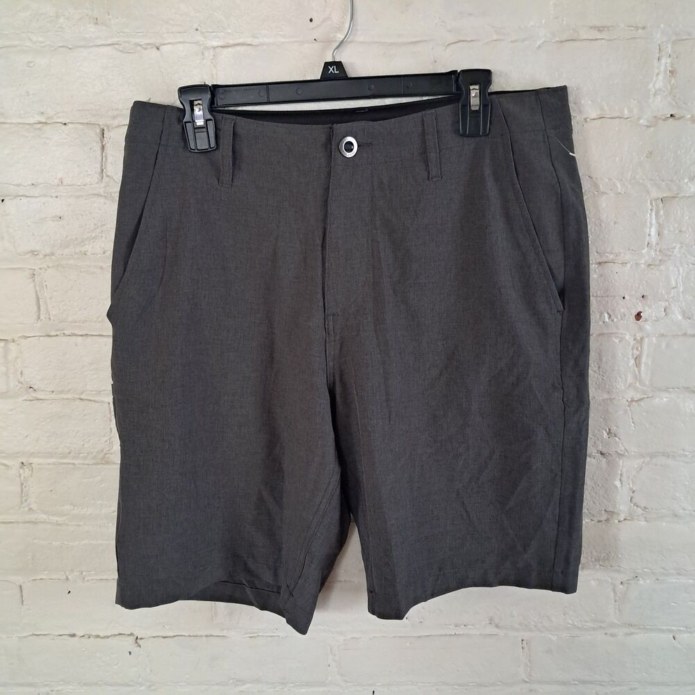 Volcom Charcoal Grey Frickin Cross Shred Static Shorts Mens Size 31 Surf & Turf